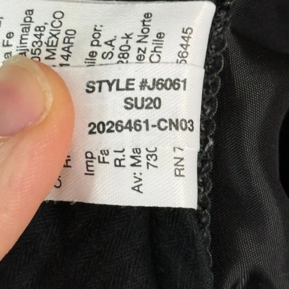 J Crew Dress Pants Mens 32x34 Gray Ludlow Slim Fit Four Season Wool Stretch